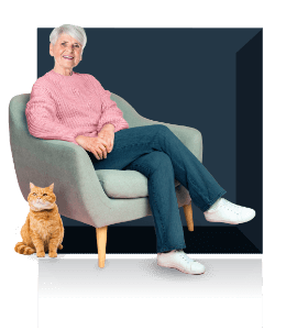 Image of Patricia, a patient portrayal of someone living R-ISS stage I MM