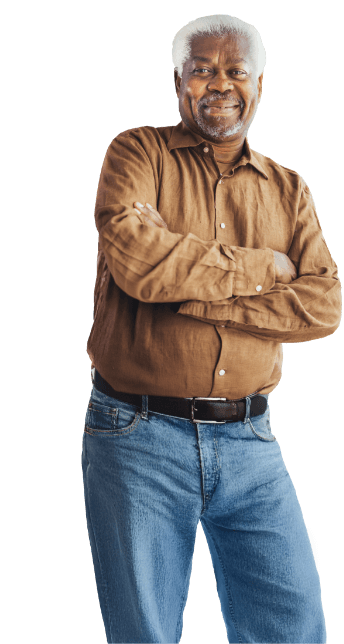 Photo of Charles, an actor portrayal of someone living with multiple myeloma