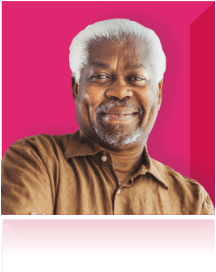Photo of Charles, an actor portrayal of someone living with multiple myeloma